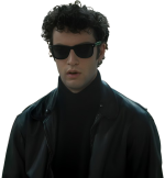 Dominic Sessa Oh What Fun Black Leather Jacket - Image 3